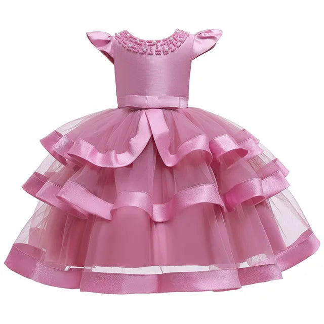 Embroidered Tutu Dress for Girls - Rey.me