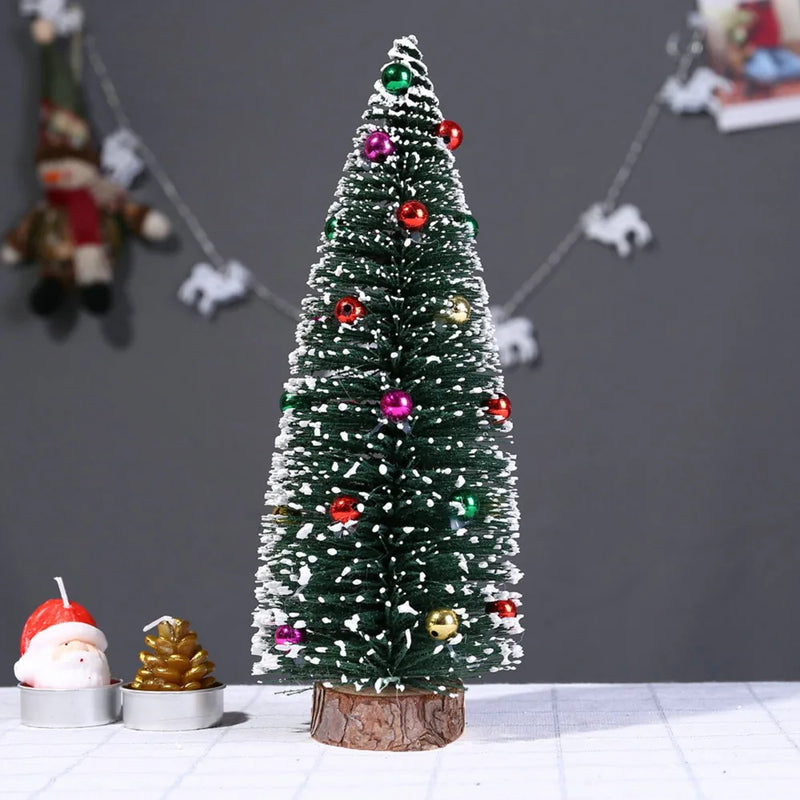 15cm Sisal Mini Pine Tree Ornament - Rey.me