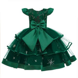 Embroidered Tutu Dress for Girls - Rey.me