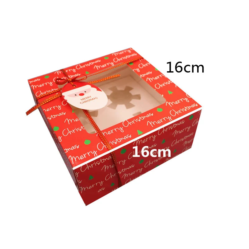 Santa Gift Box 16168cm – Xmas Candy Wrapping for Kids - Rey.me