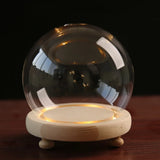 LED Glass Snow Globe - Rey.me