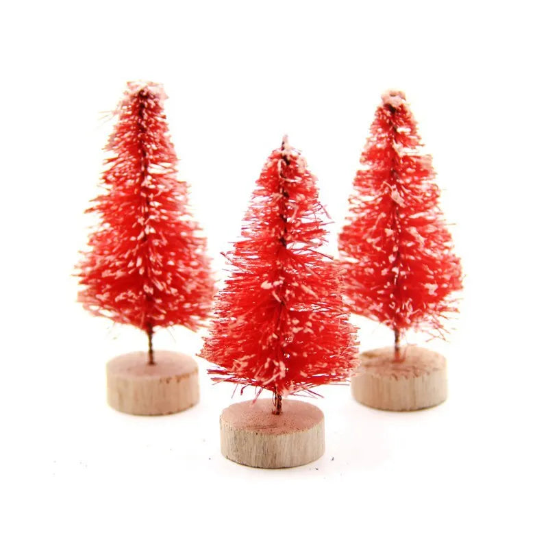 Mini Pine Tree Decorations (10pcs) - Rey.me