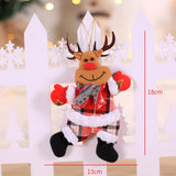 Christmas Dolls – Santa, Snowman & Deer Figurines - Rey.me