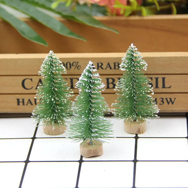 Mini Pine Tree Decorations (10pcs) - Rey.me