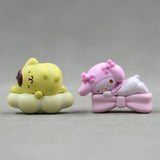 Kawaii 3cm Sanrio Figure Set - Rey.me