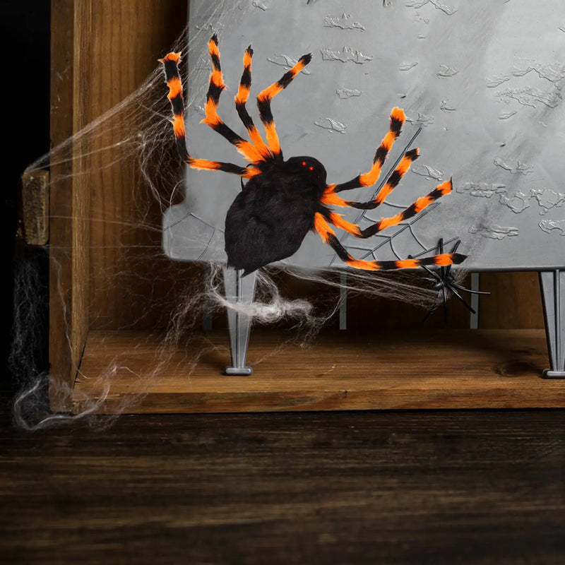 Halloween Spider Pocket Spider Fancy Dress Props Candy Spider Color Strap Big Spider A - Rey.me