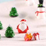 Mini Resin Christmas Figurines Set - Rey.me