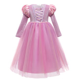 Fantasy Pink Velvet Princess Dress - Rey.me