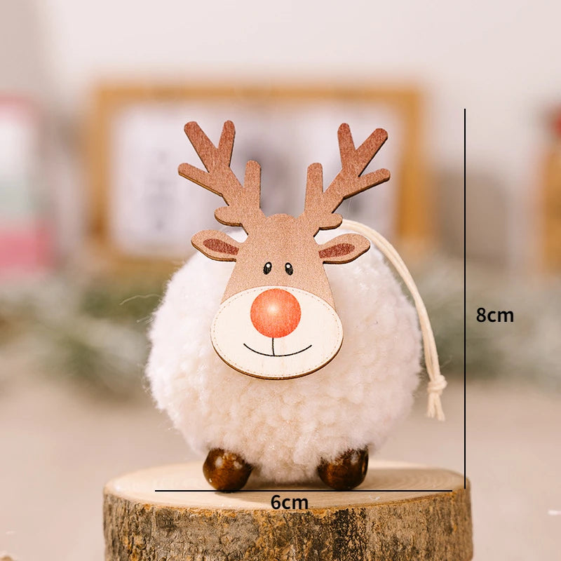 Christmas Dolls – Santa, Snowman & Deer Figurines - Rey.me