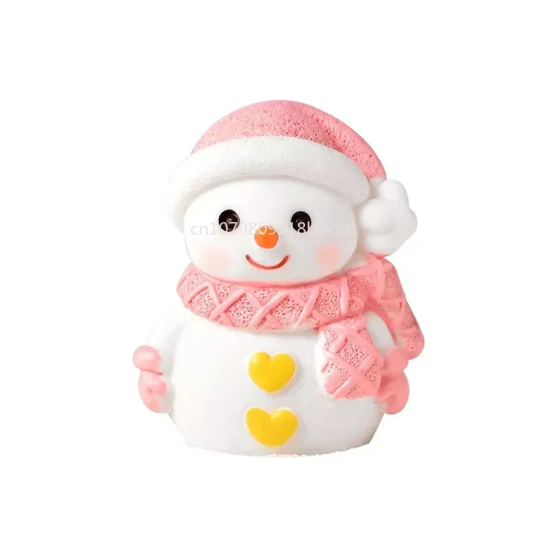 Santa & Snowman Mini Figurines - Rey.me