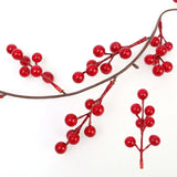 Red Berry Vine Hanging Wreath - Rey.me