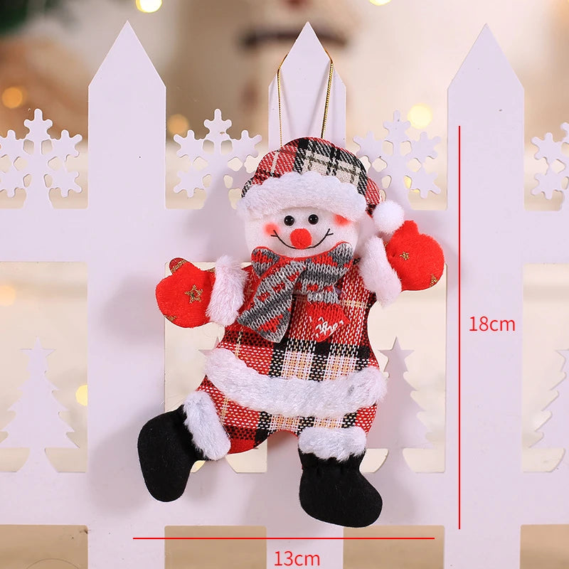 Christmas Dolls – Santa, Snowman & Deer Figurines - Rey.me