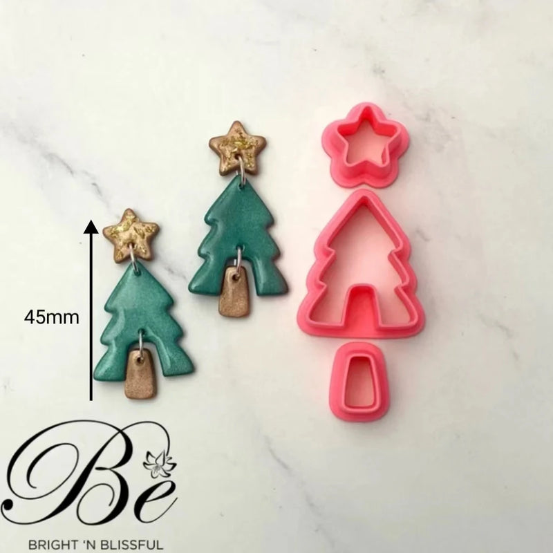 Christmas Tree Clay Cutters - Rey.me