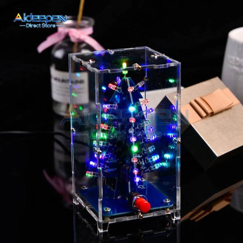 3D Christmas Tree LED DIY Kit - Rey.me