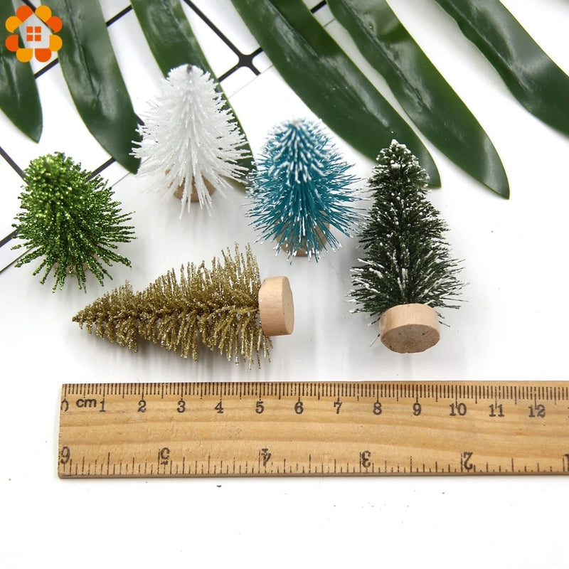 Mini Pine Tree Decorations (10pcs) - Rey.me