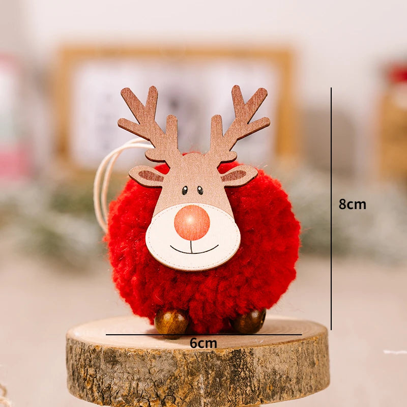 Christmas Dolls – Santa, Snowman & Deer Figurines - Rey.me