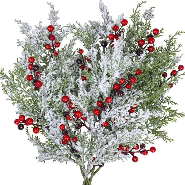 Artificial Cedar Berry Tree Branches - Rey.me