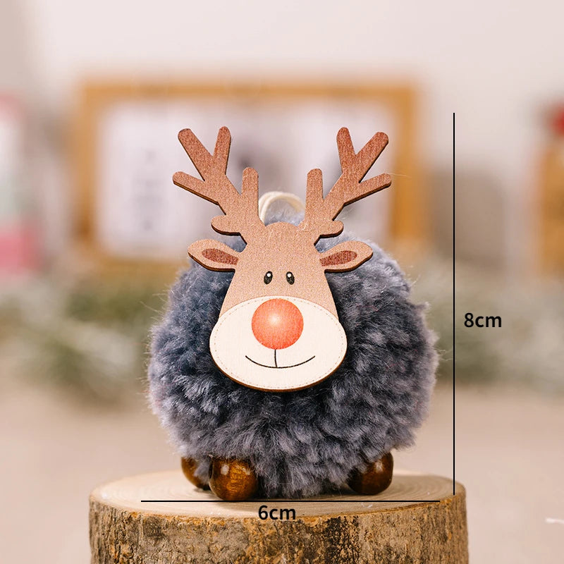 Christmas Dolls – Santa, Snowman & Deer Figurines - Rey.me