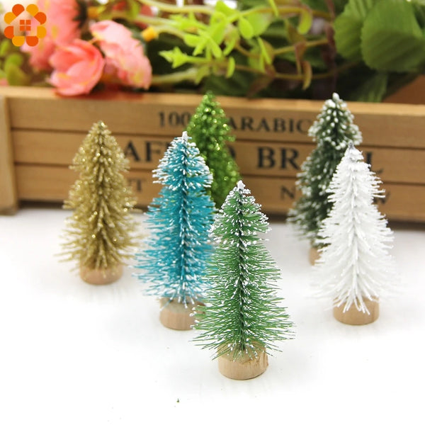 Mini Pine Tree Decorations (10pcs) - Rey.me