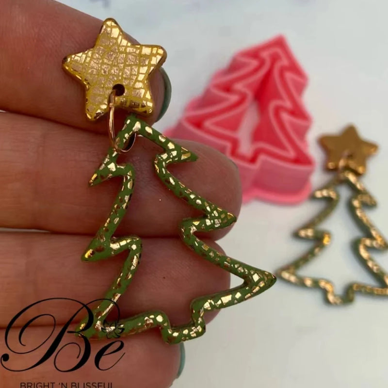 Christmas Tree Clay Cutters - Rey.me