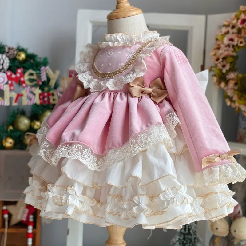 Elegant Girls' Christmas Dress - Rey.me