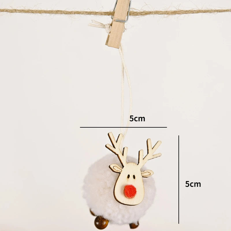 Christmas Dolls – Santa, Snowman & Deer Figurines - Rey.me