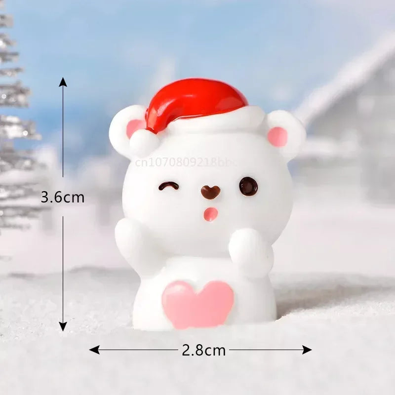 Santa & Snowman Mini Figurines - Rey.me