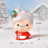 Santa & Snowman Mini Figurines - Rey.me