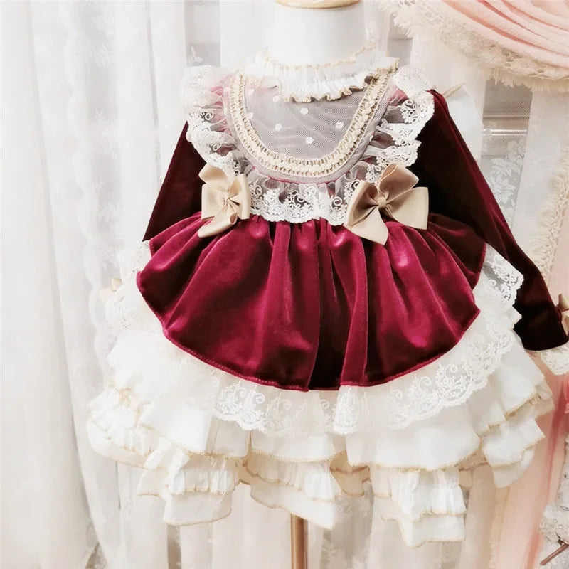 Elegant Girls' Christmas Dress - Rey.me