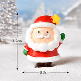 Santa & Snowman Mini Figurines - Rey.me