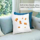 Goldfish Scattered Throw Pillow Cover - Rey.me