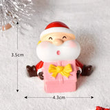 Santa & Snowman Mini Figurines - Rey.me