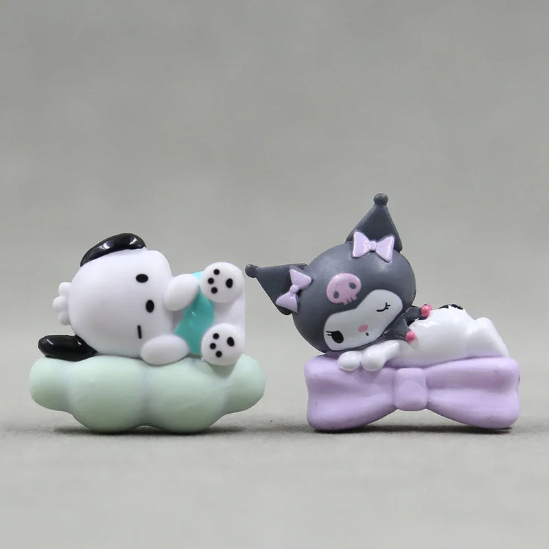 Kawaii 3cm Sanrio Figure Set - Rey.me