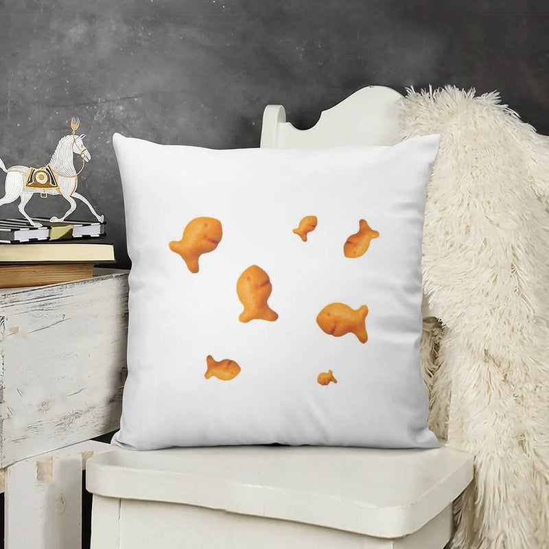 Goldfish Scattered Throw Pillow Cover - Rey.me