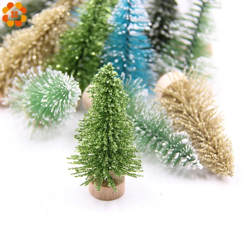 Mini Pine Tree Decorations (10pcs) - Rey.me