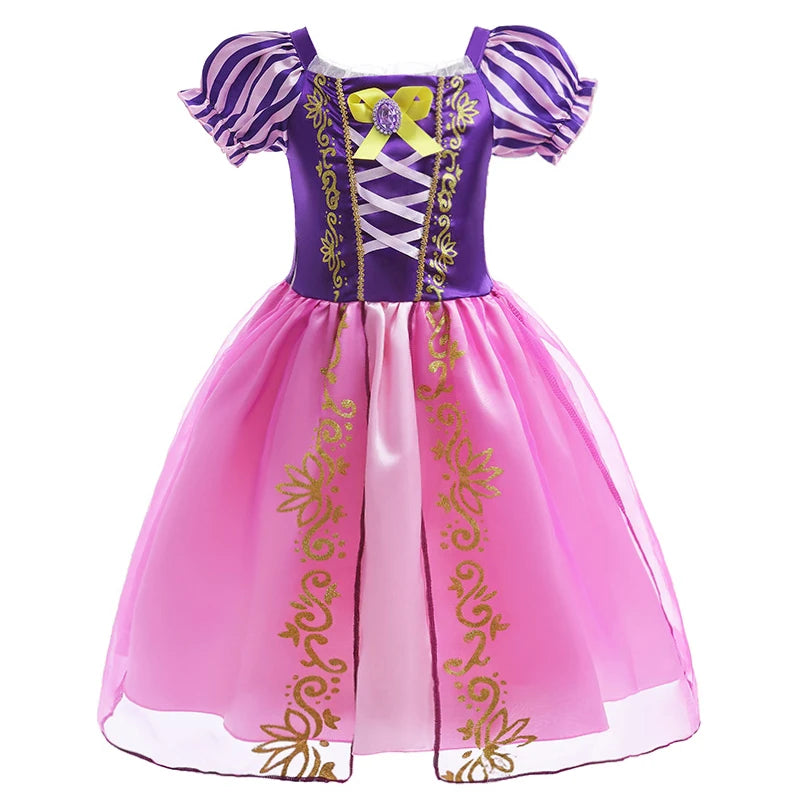 Fantasy Pink Velvet Princess Dress - Rey.me