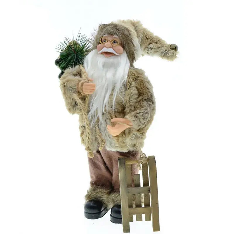 Standing Santa Claus Dolls – Christmas Ornaments for Decor - Rey.me