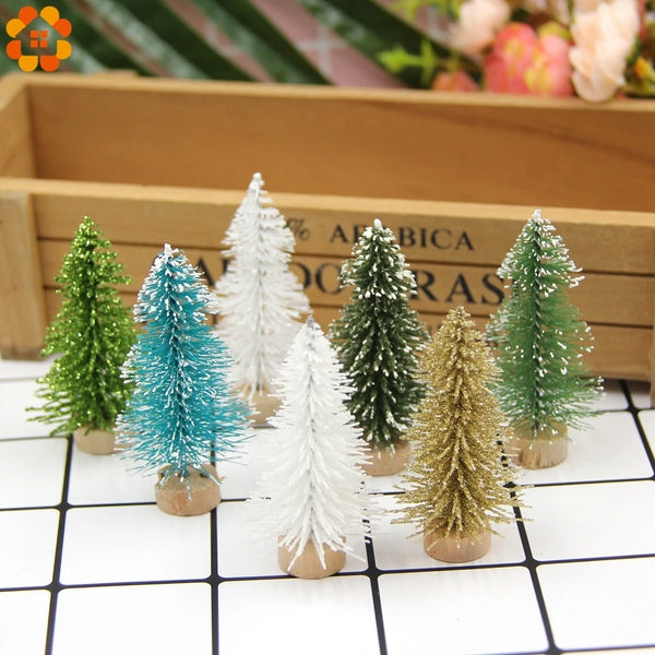 Mini Pine Tree Decorations (10pcs) - Rey.me