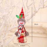 Christmas Dolls – Santa, Snowman & Deer Figurines - Rey.me