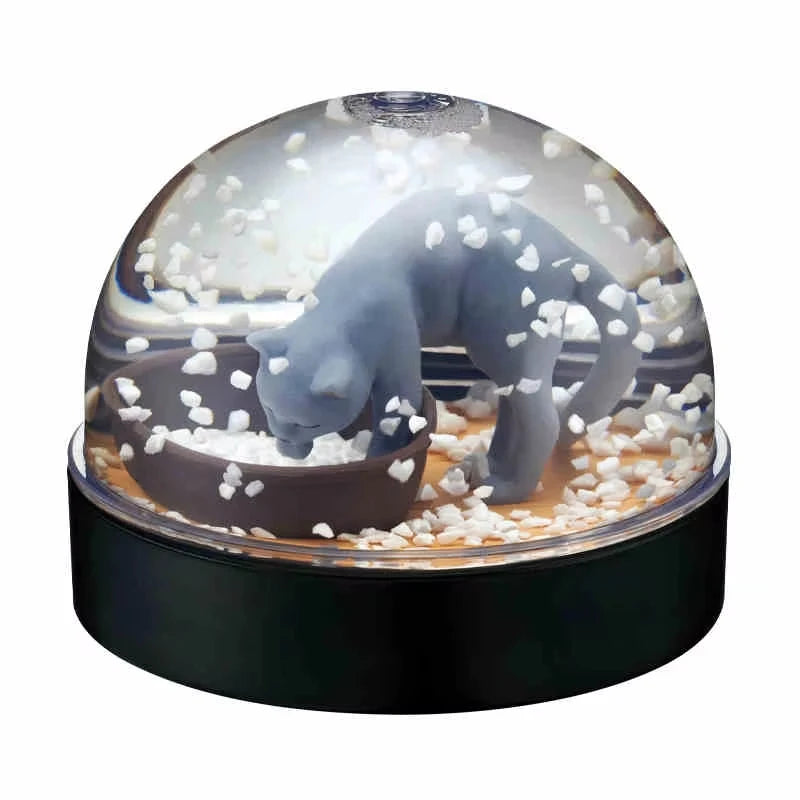 Kawaii Cat Snow Globe - Rey.me