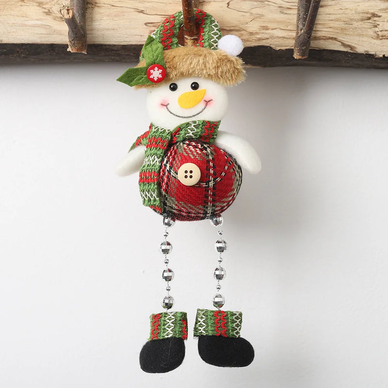 Christmas Dolls – Santa, Snowman & Deer Figurines - Rey.me