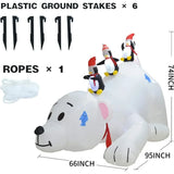 Polar Bear Fishing Decor - Rey.me