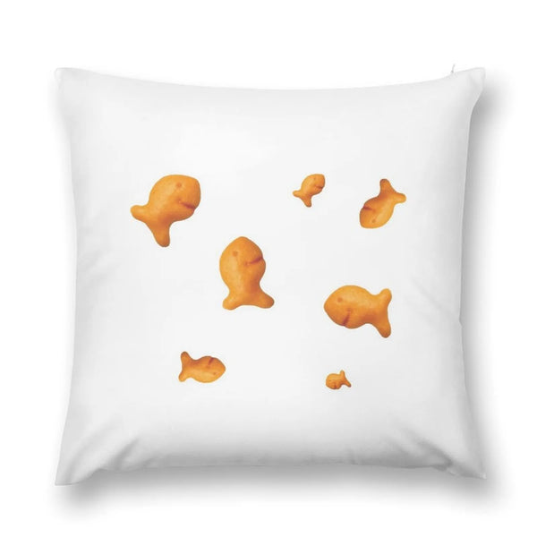 Goldfish Scattered Throw Pillow Cover - Rey.me