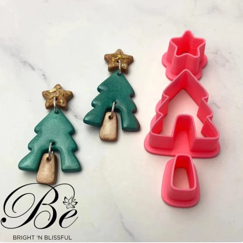 Christmas Tree Clay Cutters - Rey.me