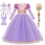 2024 Girls' Rapunzel LED Costume - Rey.me