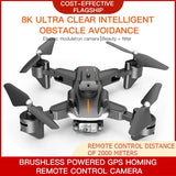 Xiaomi P11 Pro Max Drone 8K 5G Wifi GPS Professional HD Aerial Photography Dual-Camera 360° Obstacle Avoidance Quadcopter 10000M - Rey.me