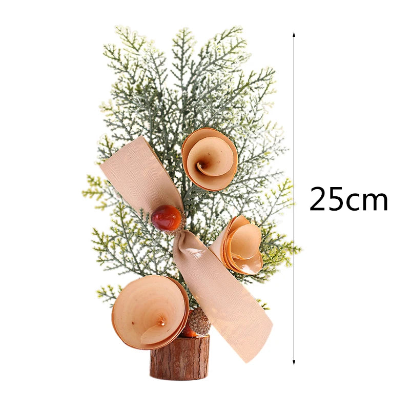 Mini Cedar Needle Christmas Tree - Rey.me