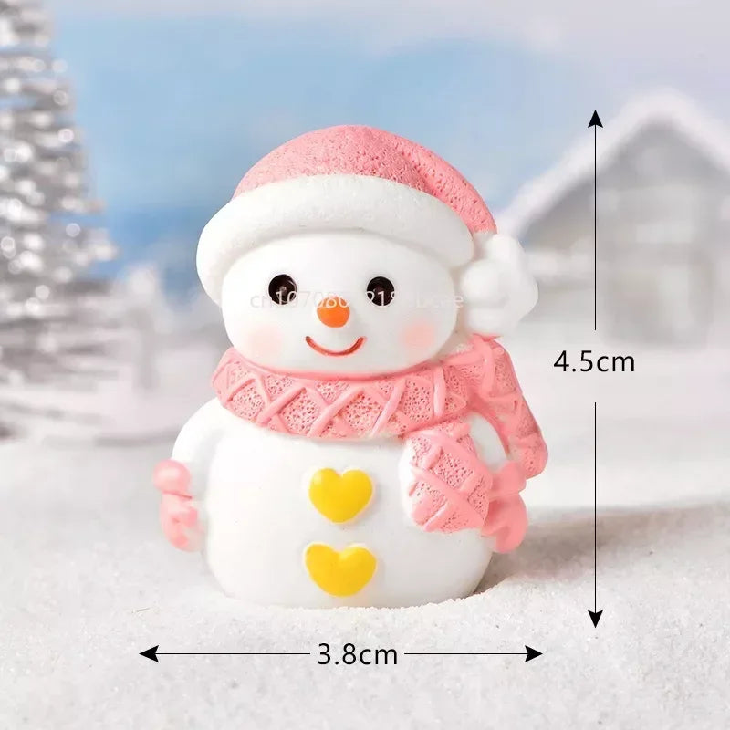 Santa & Snowman Mini Figurines - Rey.me