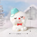 Santa & Snowman Mini Figurines - Rey.me