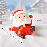 Santa & Snowman Mini Figurines - Rey.me